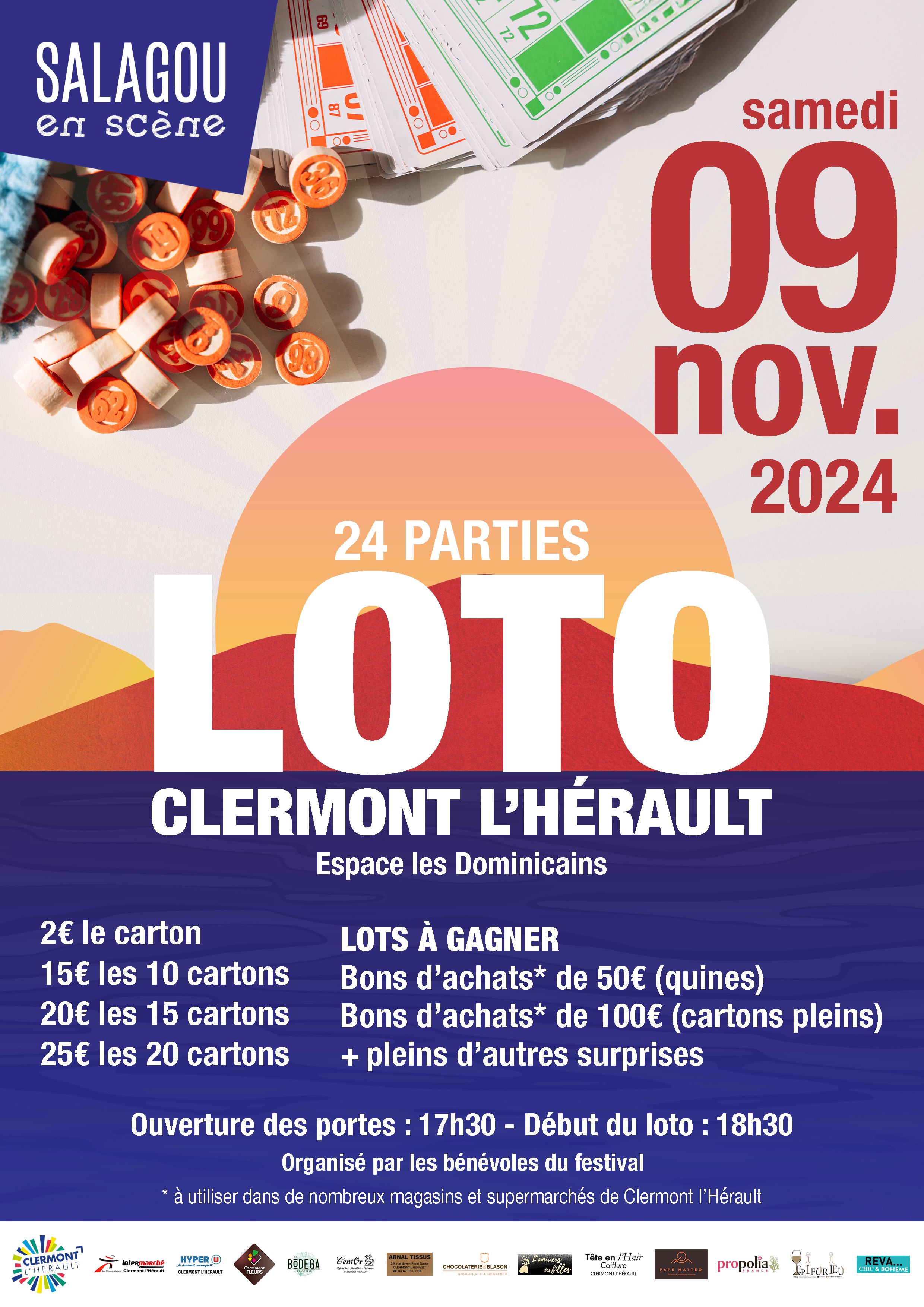 Image LOTO - 24 parties 